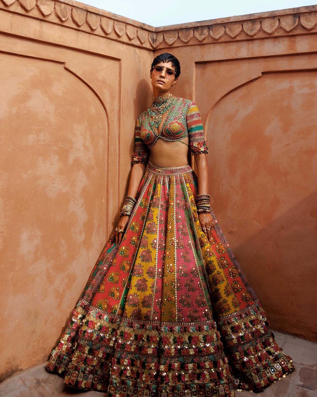 Sabyasachi Chand Blouse