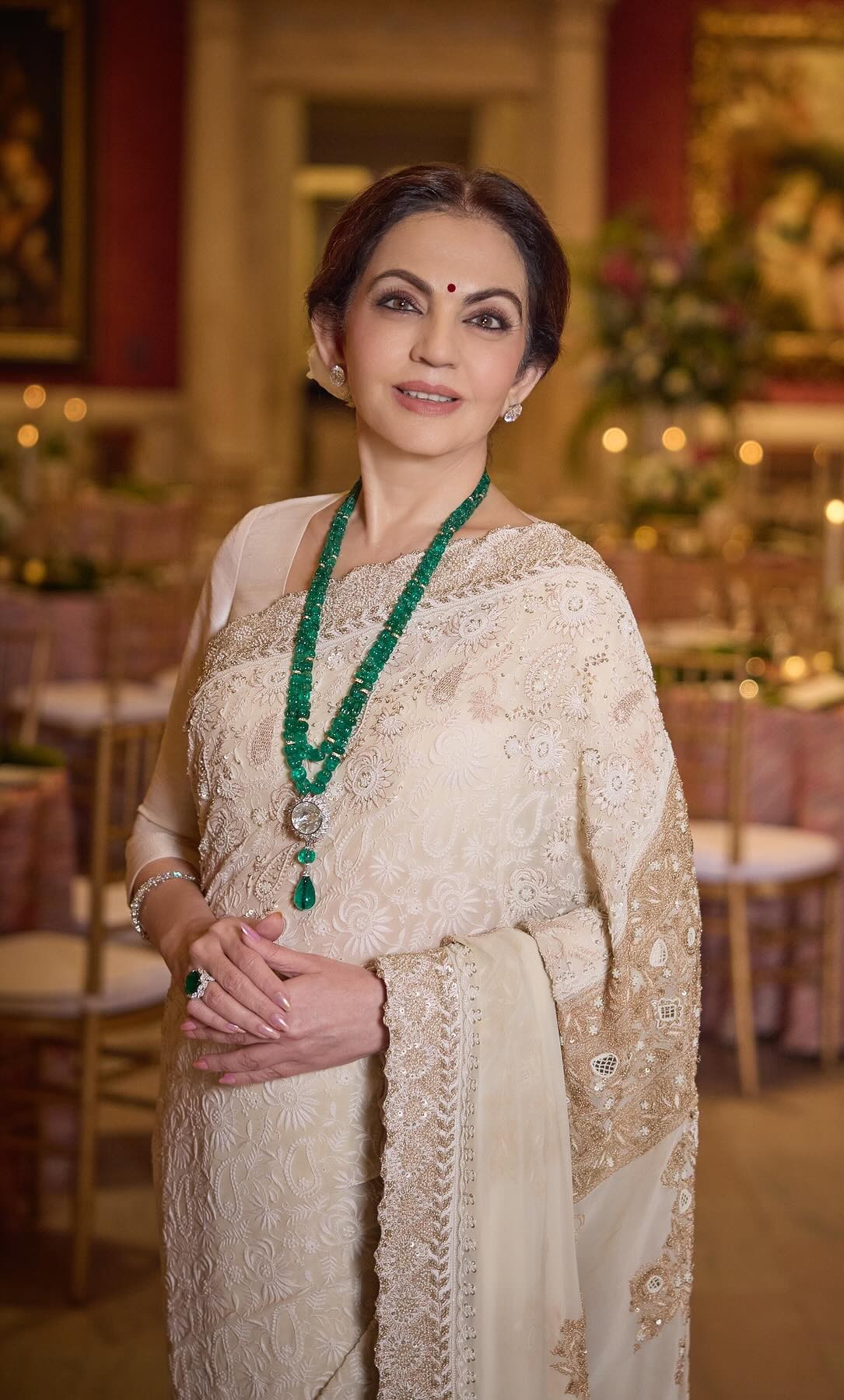 Nita Ambani in Anamika Khanna