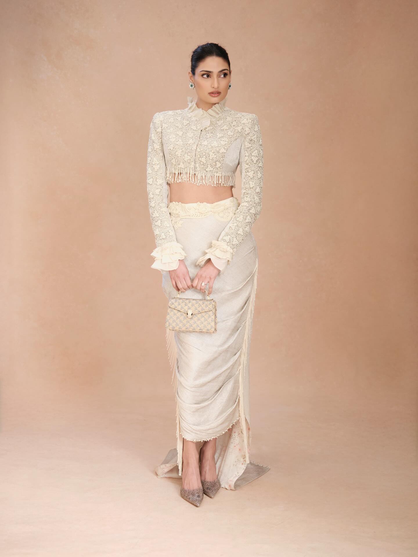 Athiya Shetty in Anamika Khanna